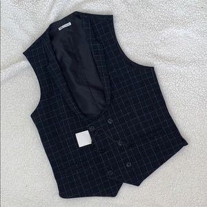 Zara Navy Blue Vest